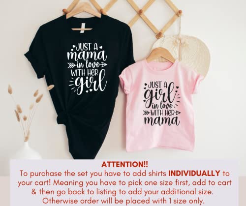 Handmade Matching Mom Baby Valentine T-Shirt