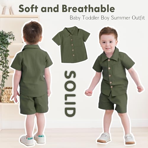 Perfect Day for summertime NeutocdToddler Boy Outfit Too Cute Too Comfortable