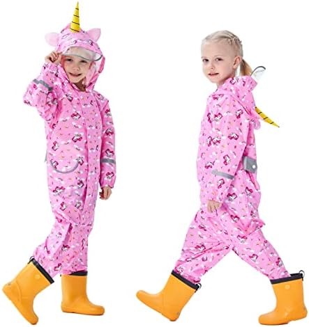 Rainy Day Fun Standing Out - Toddler Rain Suits for Girls