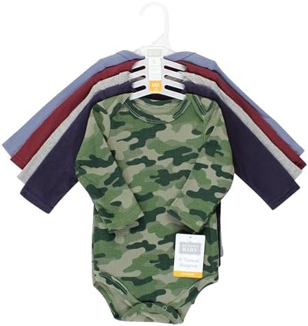 Perfect Thermal Long Sleeve Bodysuits for Babies Soft Comfortable High-Quality