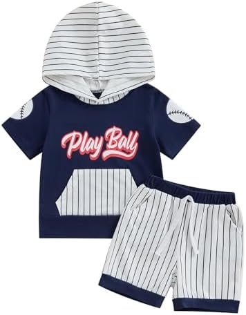 Meiweileya Toddler Baseball Outfit for Boys
