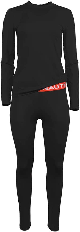 Nautica Girls Base Layer Top Bottom Long Johns Thermal Underwear Set