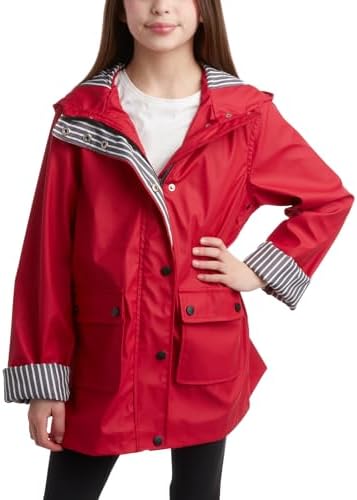 URBAN REPUBLIC Girls Rain Jacket StayAll Day 7-16