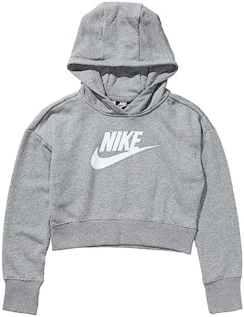 Nike Sportswear Club Fleece Crop Hoodie for Little Big Kids
