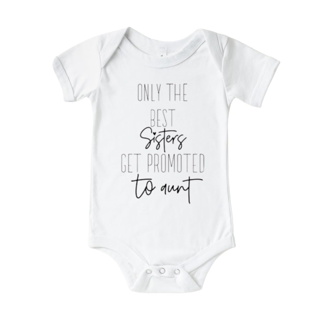 Pregnancy Announcement Onesie for Aunts Uncles
