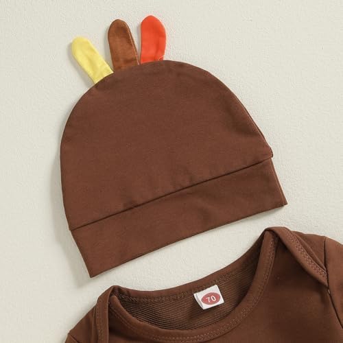 My First Thanksgiving Baby Boy Outfit 5 stars