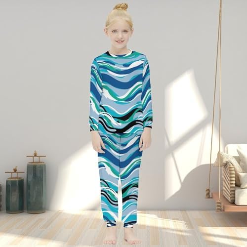 Meiko Soft Pajama Set for Girls 6-12 Years Pink Ballerinas Design