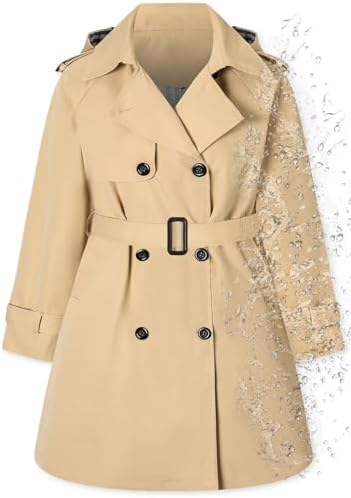 Betusline Waterproof Hooded Rain Jacket Women Perfect for the Rain