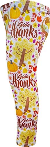 Angeline Kids Halloween Thanksgiving Fall dise Scarf Set for Girls