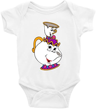 Beauty and the Beast Long Sleeve Unisex Onesie