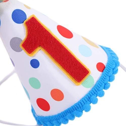 Wahawa 1st Birthday Confetti Cone Hat