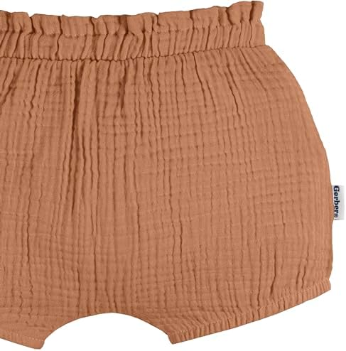 Perfect Pair of Gerber Baby Girls 3-Pack Bubble Shorts