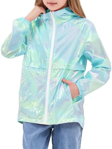 JESKIDS Boys Girls Lightweight Rain Jacket