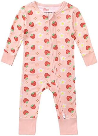 Little JamJams Zippered One-Piece Rompers for Babies 0-36 Months