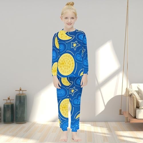 Pajamas Set Cute Whale Animals Thermal Top and Bottom - Soft Thick Breathable