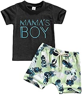 Mamas Boy Cactus Pineapple Toddler T-Shirt Set