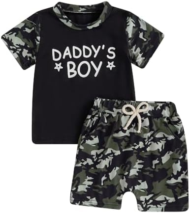 Summer Outfit Set for Toddler Boys