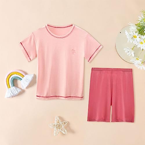 Kids Short Set Boys Girls Casual Summer Outfits Cozy Stylish