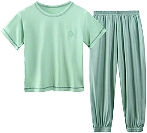 Comfortable Summer Casual Set for Kids - Soft Breathable Tops Pants