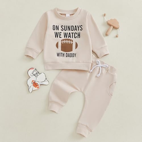 Toddler football clothes set