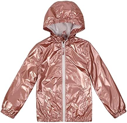 SNOW DREAMS Girls Waterproof Rain Jacket