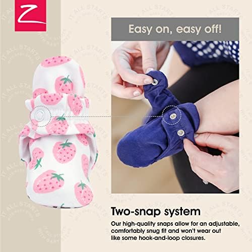 Zutano Unisex Organic Cotton Baby Booties