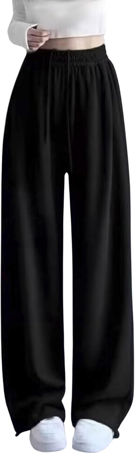 Y2K Fashion Straight Wide Leg Sweatpants for Girls