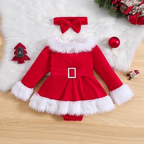 Yccutest Christmas Romper for Newborn Girls