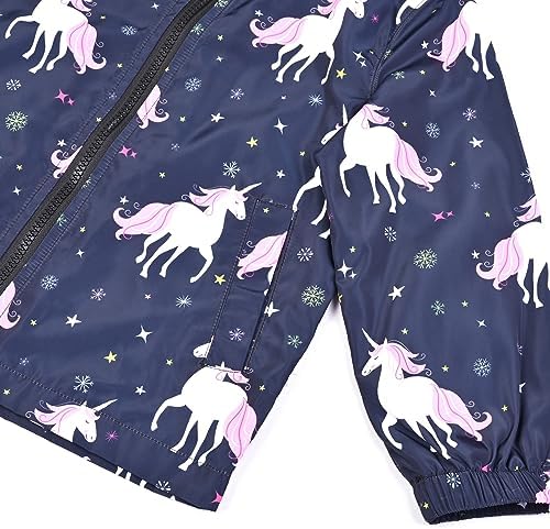 Jxstar Toddler Girls Waterproof Rain Jacket