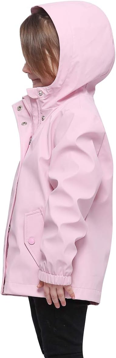RokkaRolla Girls Waterproof Rain Jacket