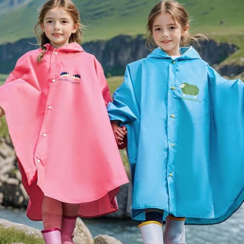 StFlow Kids Toddler Rainponcho Durable Fun Easy to Storage