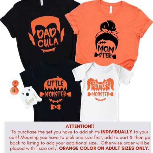 Momster Dadcula - Family Halloween Outfits for Trick or Treat More