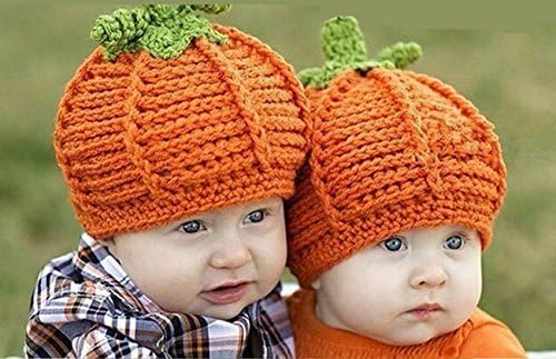 Handmade Halloween Baby Beanie for Newborns