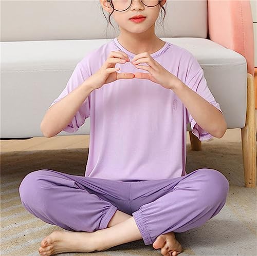 Comfortable Summer Casual Set for Kids - Soft Breathable Tops Pants