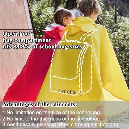 StFlow Kids Toddler Rainponcho Durable Fun Easy to Storage