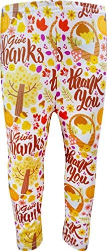 Angeline Kids Halloween Thanksgiving Fall dise Scarf Set for Girls