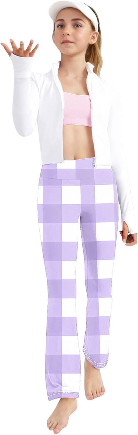 Chic Plaid Yoga Pants