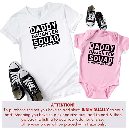Daddy Daughter Matching Shirts