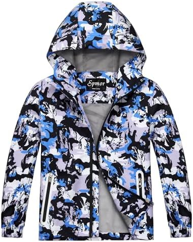Spmor Kids Weatherproof Rain Jacket