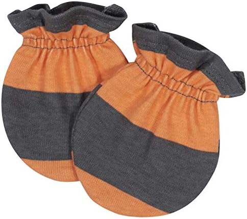Grow by Gerber Boys 4-Pack Mittens Gentle Prevent Scratches Soft Stretchy