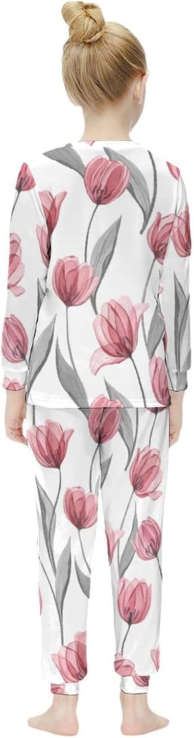 MEIKKO Pajamas Set Sunflowers Thermal