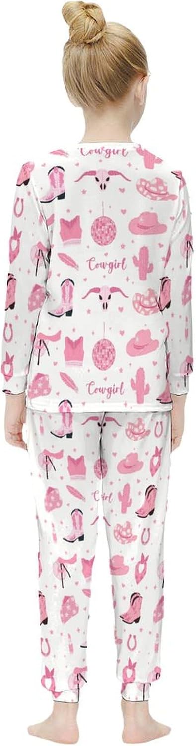 Girls Thermal Long Johns Set Soft Comfortable Base Layer