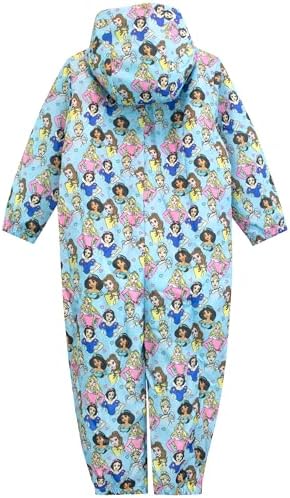 Quantum Rain Coats Disney Princess waterproof coverall for toddlers