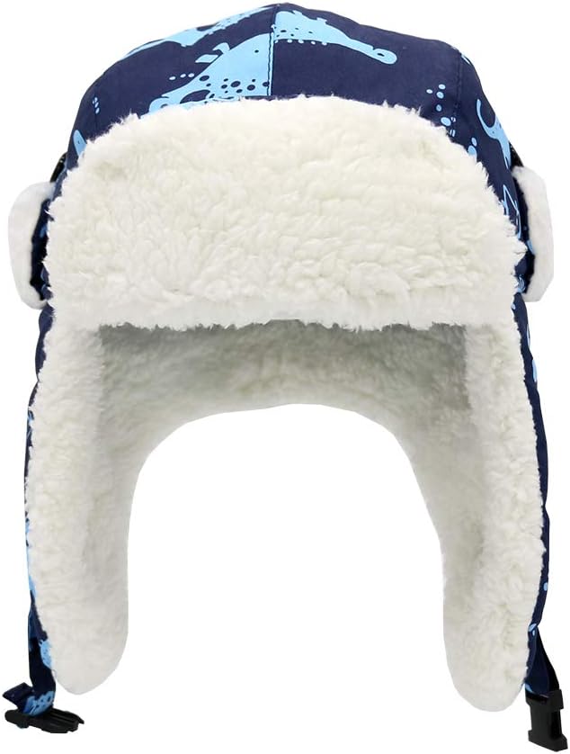 Sherpa Lined Baby Trapper Hat