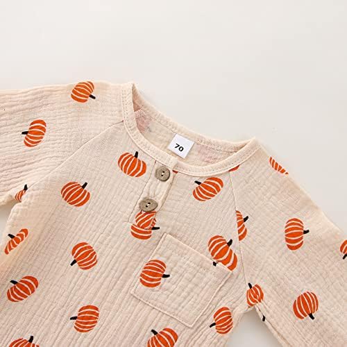 Halloween Infant Romper - pumpkin ghost print