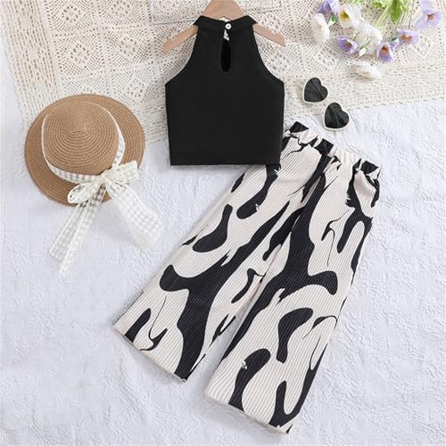 GIRLS OUTFIT SET - VEST LOOSE PANTS