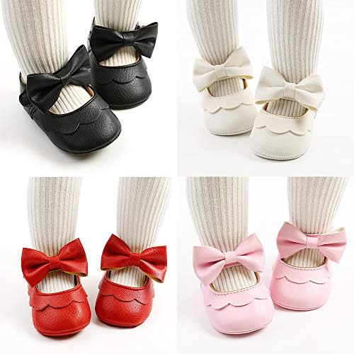 LAFEGEN Baby Girls Mary Jane Flats Soft Sole