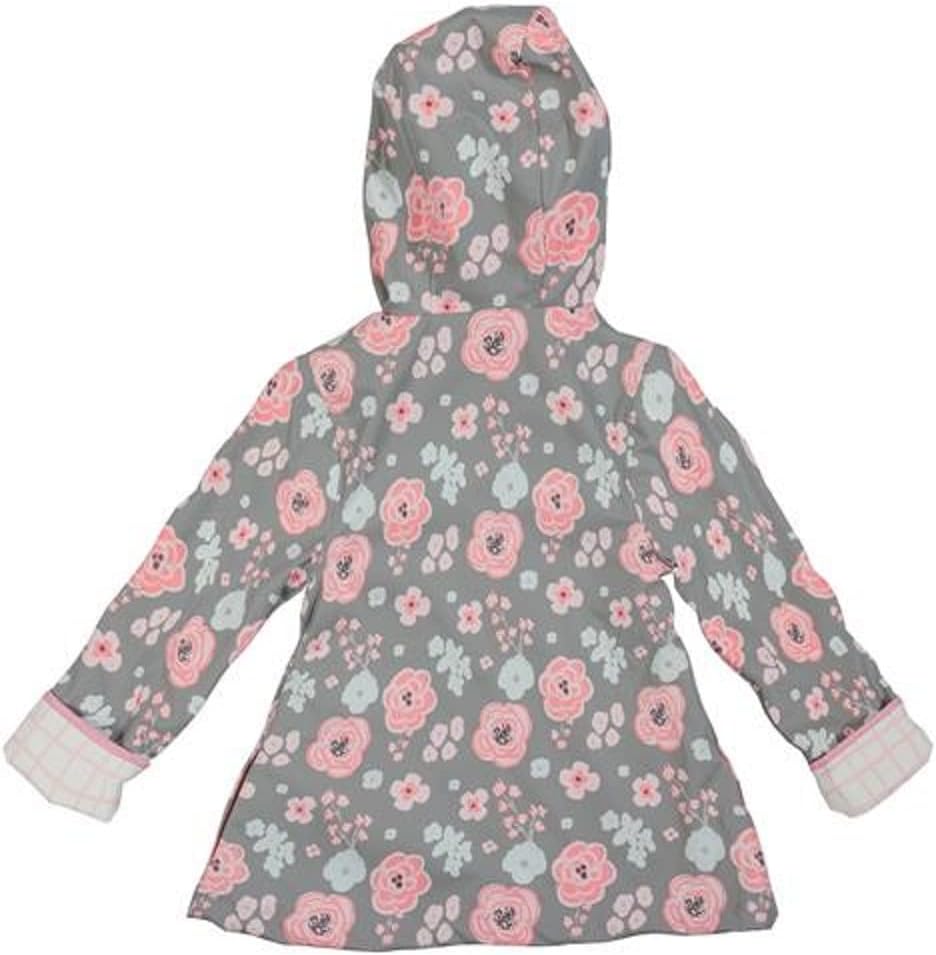 Stephen Joseph Unisex Child Raincoat Charcoal Floral 4-5T US