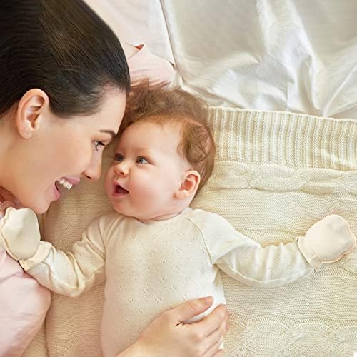 16-Piece Unisex Newborn Cotton Mittens