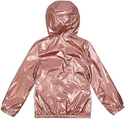 SNOW DREAMS Girls Waterproof Rain Jacket